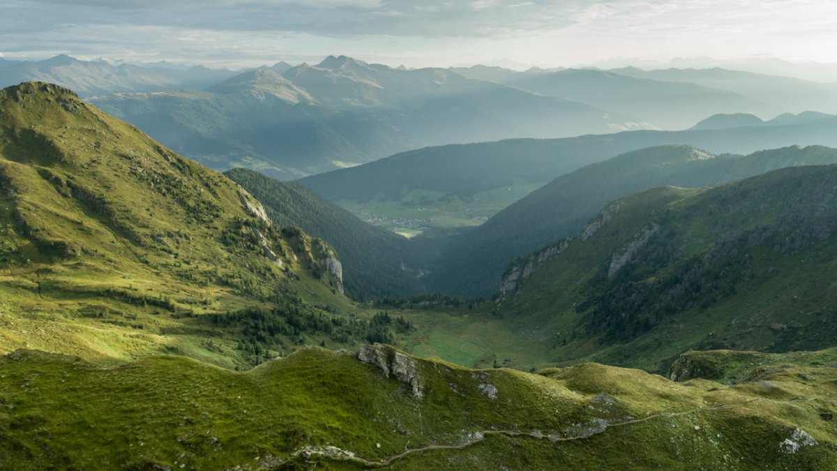 Widok z Karnischer Höhenweg