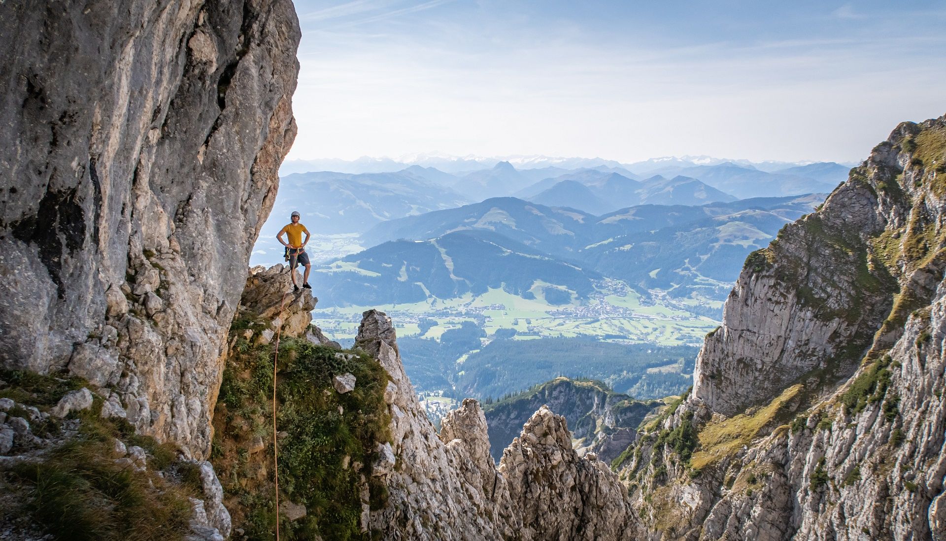 Kletterroute Karlsspitze