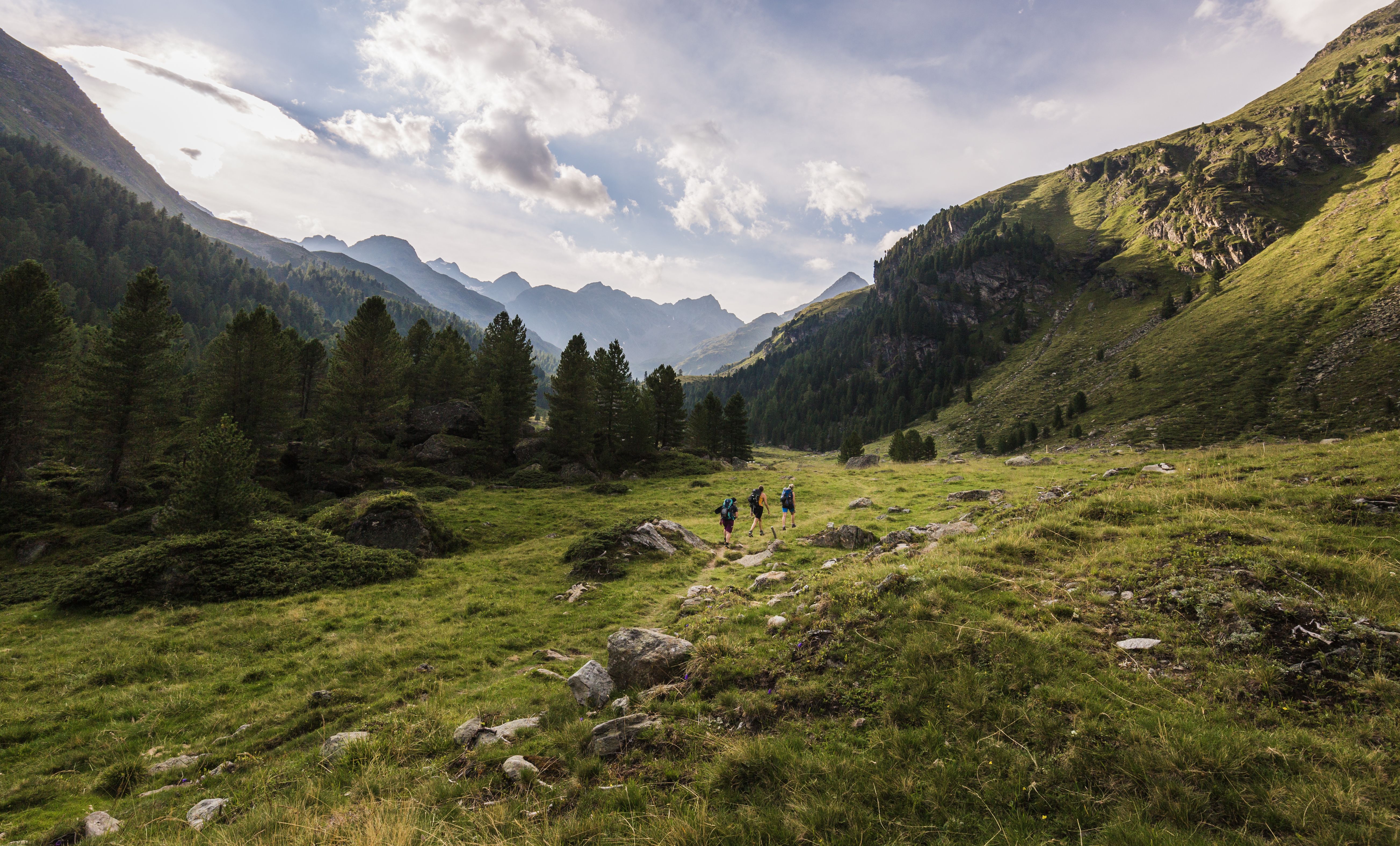 Wandern im Nationalpark hohe Tauern