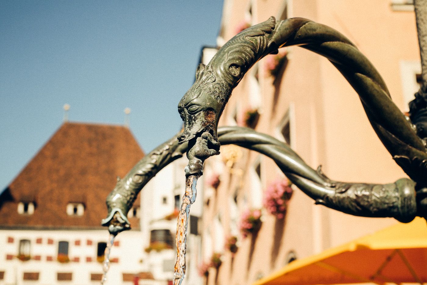 Stadtbrunnen am Oberen Stadtplatz