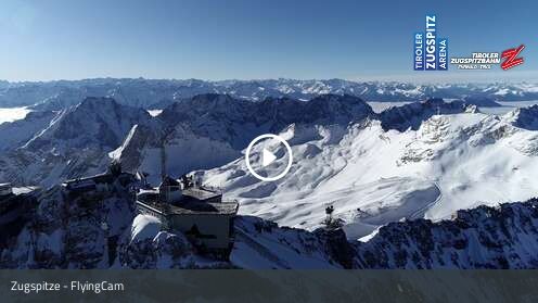 Kamerka Ehrwald - Zugspitze - FlyingCam