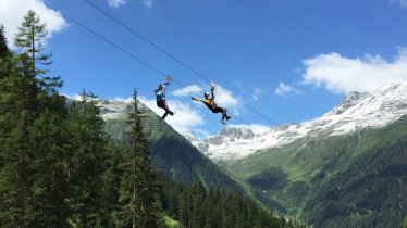 Skyfly in Ischgl, © TVB Paznaun-Ischgl